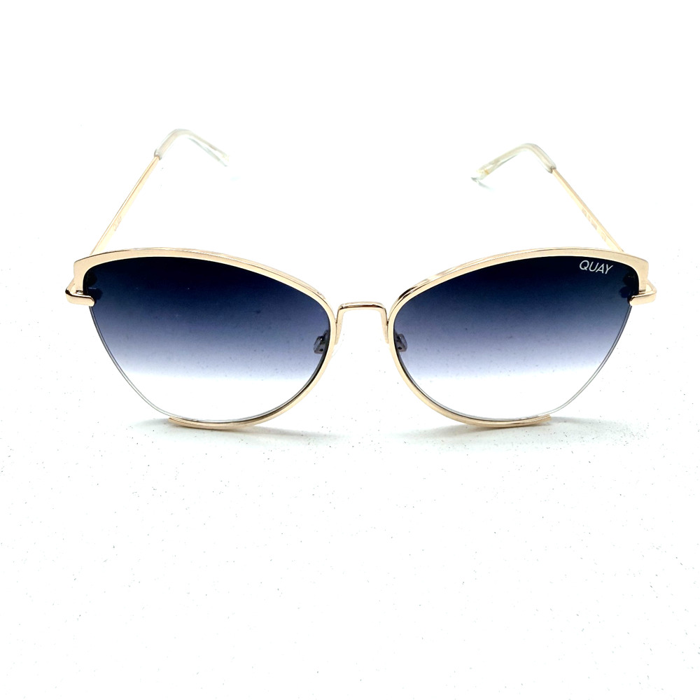 Quay Dusk to Dawn Women's Sunglasses Blue Gradient Lenses
